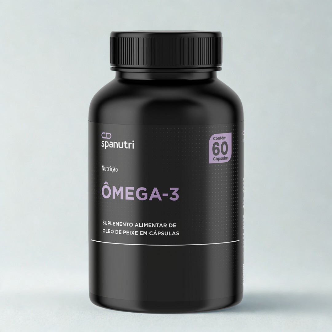 Ômega 3 1000mg | 60 Cápsulas Concentradas Fonte de EPA + DHA